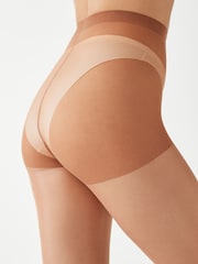 Nude Bum/Tum/Thigh Gloss Shaping 20 Denier Tights - Image 5 of 5