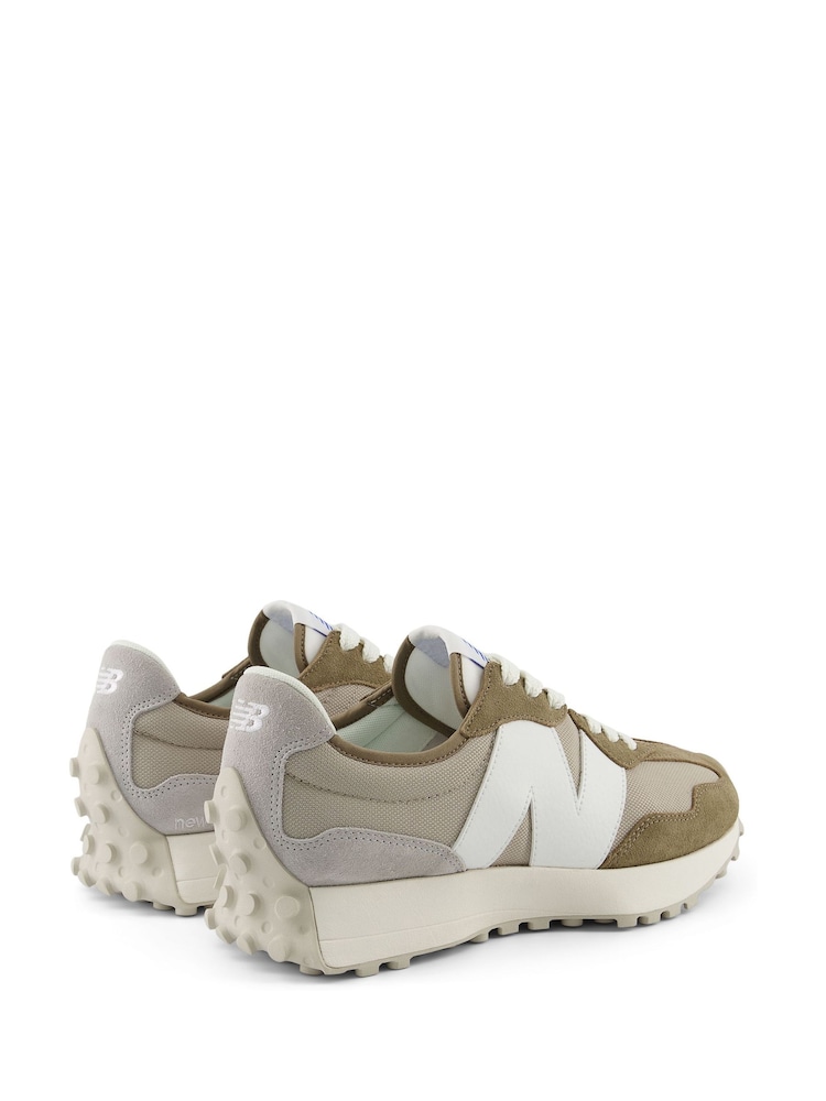 New Balance Brown Light Womens 327 Trainers - Image 11 of 14