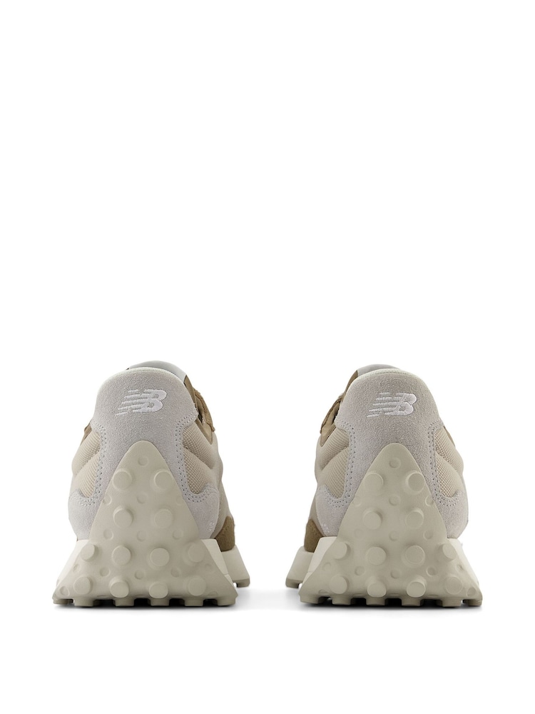 New Balance Brown Light Womens 327 Trainers - Image 12 of 14