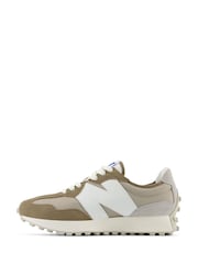 New Balance Brown Light Womens 327 Trainers - Image 2 of 14