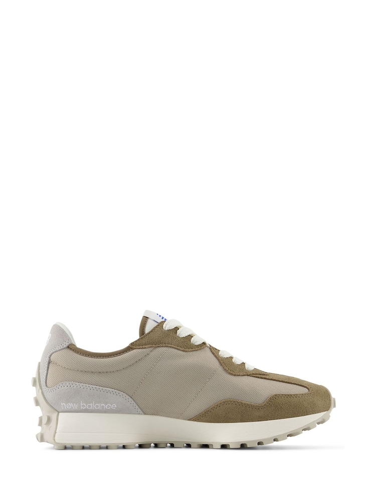 New Balance Brown Light Womens 327 Trainers - Image 3 of 14