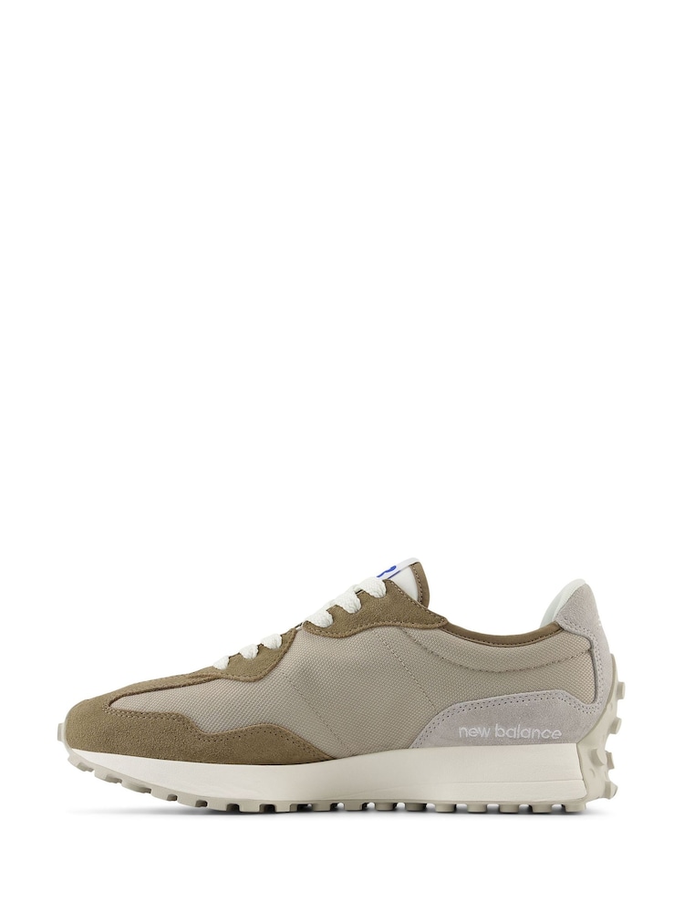 New Balance Brown Light Womens 327 Trainers - Image 4 of 14