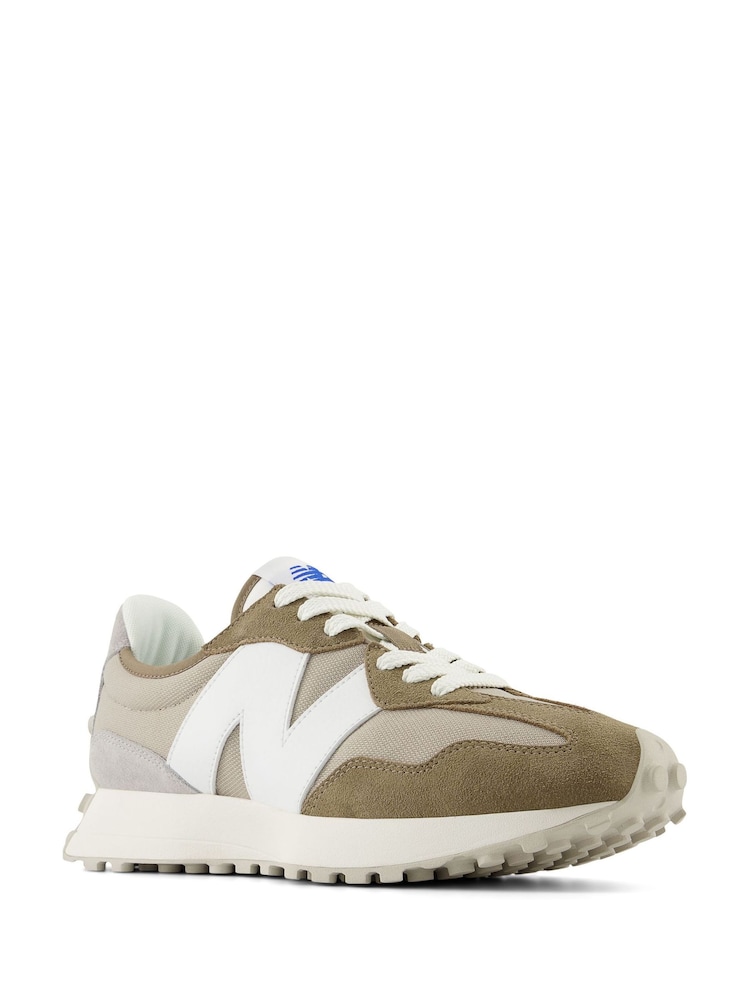 New Balance Brown Light Womens 327 Trainers - Image 5 of 14