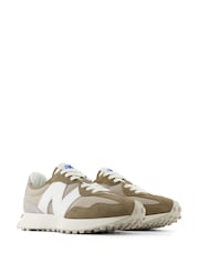 New Balance Brown Light Womens 327 Trainers - Image 7 of 14