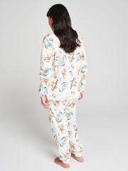Brand Threads Cream Winnie the Pooh Fleece Twosie Pyjamas Set - Image 5 of 8