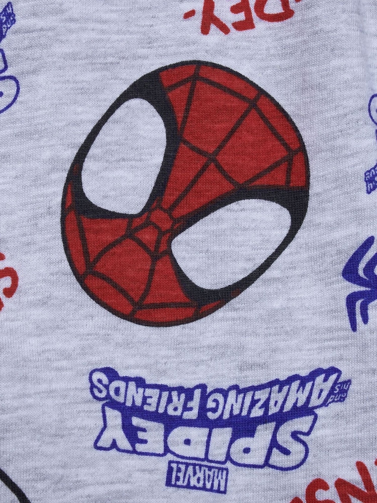 Brand Threads Grey Spidey & Friends Pyjamas Set - Image 10 of 10 Brand Threads Grey Spidey & Friends Pyjamas Set - Image 10 of 10