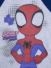 Brand Threads Grey Spidey & Friends Pyjamas Set - Image 9 of 10