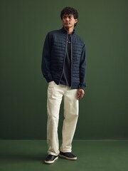 Navy Blue Premium Quilted Hybrid Jacket - Image 2 of 10