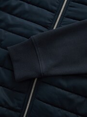 Navy Blue Premium Quilted Hybrid Jacket - Image 9 of 10