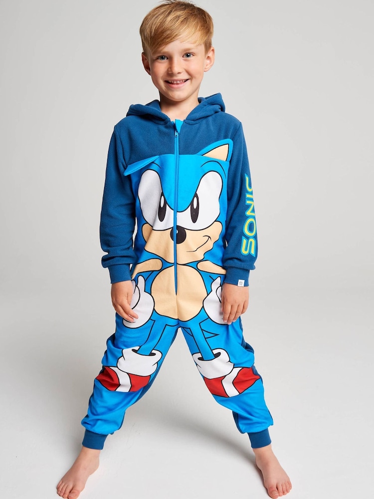 Brand Threads Sonic The Hedgehog Fleece комбінезон - Image 2 of 10