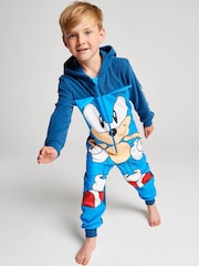 Brand Threads Sonic The Hedgehog Fleece комбінезон - Image 4 of 10