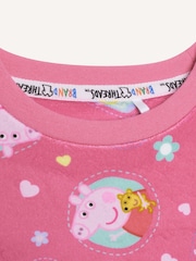 Brand Threads Pink Peppa Pig Fleece Twosie Pyjamas Set - Image 10 of 10