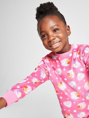 Brand Threads Pink Peppa Pig Fleece Twosie Pyjamas Set - Image 3 of 10