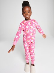 Brand Threads Pink Peppa Pig Fleece Twosie Pyjamas Set - Image 5 of 10