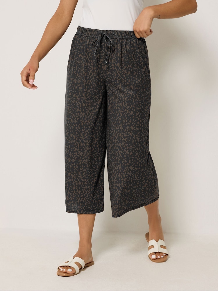 Braun - M&Co Petite Culottes mit weitem Bein - Bild 1 von 5