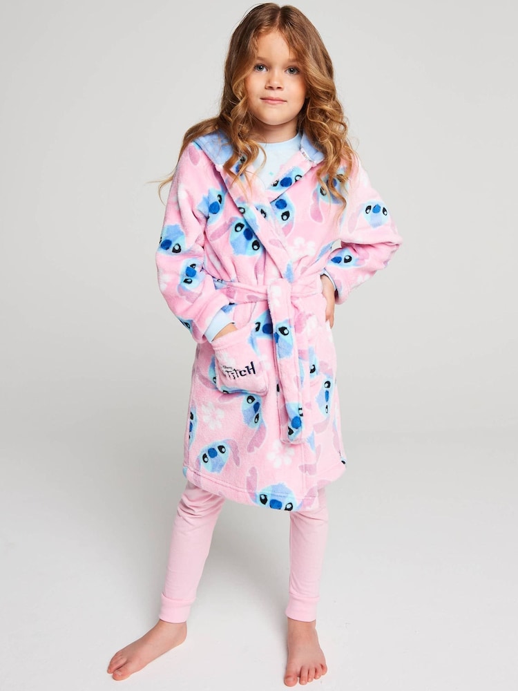 Brand Threads Lilo & Stitch Fleece Robe - Bild 2 von 9 Brand Threads Lilo & Stitch Fleece Robe - Bild 2 von 9