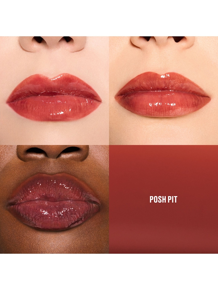 MAC Posh Pit Lustreglass Stainglass Lip Tint - Image 2 of 5 MAC Posh Pit Lustreglass Stainglass Lip Tint - Image 2 of 5