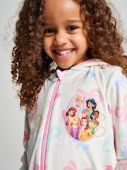 Brand Threads Pink Princess Fleece All-In-One - Image 5 of 10