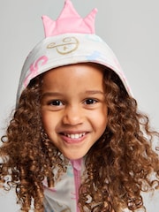 Brand Threads Pink Princess Fleece All-In-One - Image 6 of 10