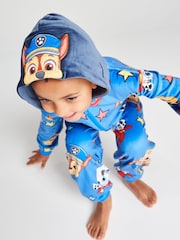Brand Threads Blue Paw Patrol Fleece All-In-One - Image 6 of 10