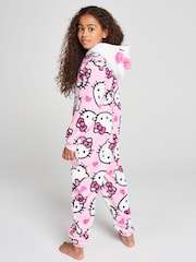 Brand Threads Hello Kitty Fleece All-In-One - 9суретінің 1 суреті
