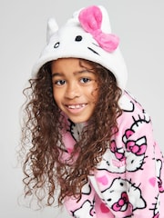 Brand Threads Hello Kitty Fleece All-In-One - 9суретінің 3 суреті
