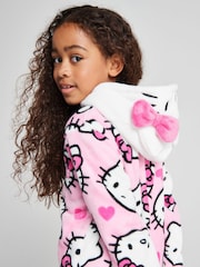 Brand Threads Hello Kitty Fleece All-In-One - 9суретінің 4 суреті