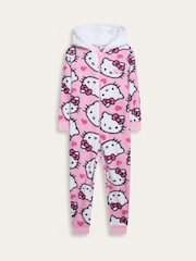 Brand Threads Hello Kitty Fleece All-In-One - 9суретінің 7 суреті