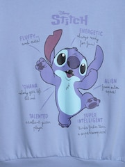 Brand Threads Blue Lilo & Stitch Sweatshirt and Jogger Set - Image 9 of 10