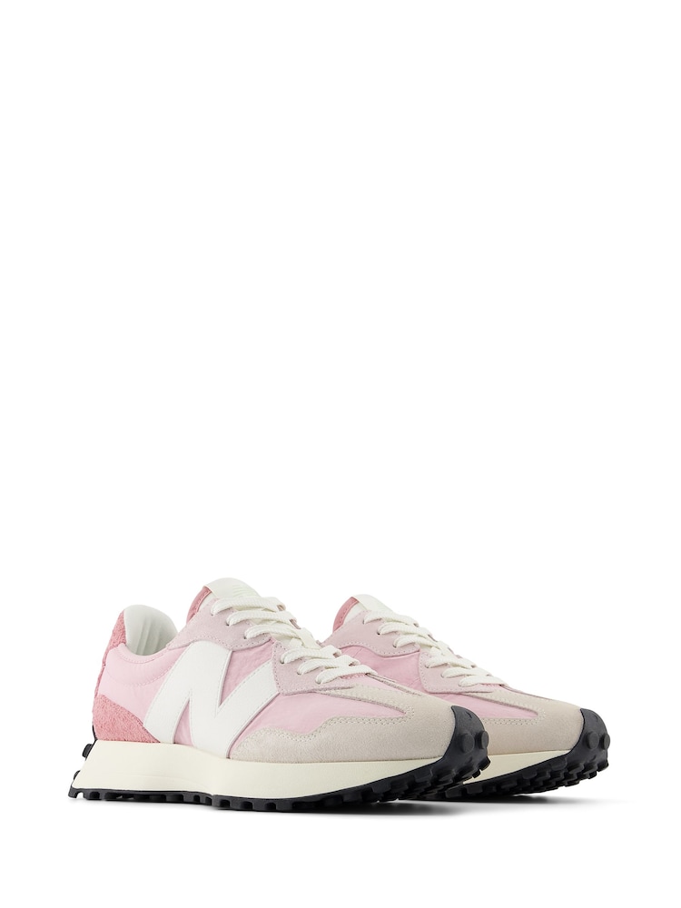 New Balance Pink Womens 327 Trainers - Image 7 of 10