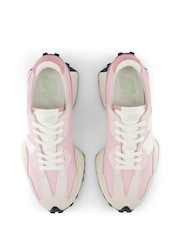 New Balance Pink Womens 327 Trainers - Image 8 of 10