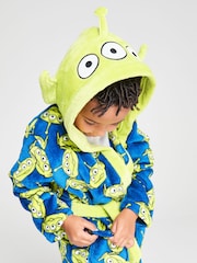 Brand Threads Green Toy Story Aliens Fleece Robe - Image 1 of 10