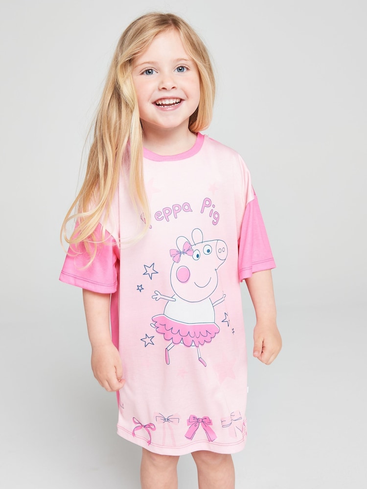 Brand Threads כותונת לילה עם עיטור של Peppa Pig - תמונה 1 מתוך 9 Brand Threads כותונת לילה עם עיטור של Peppa Pig - תמונה 1 מתוך 9