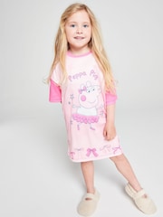 Brand Threads כותונת לילה עם עיטור של Peppa Pig - תמונה 2 מתוך 9