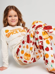 Brand Threads Cream Squishmallows Pumpkin Spice Pyjamas Set - Image 6 of 6