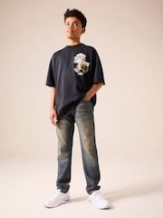 Denim Regular Fit Authentic 100% Cotton Jeans (3-16yrs) - Image 2 of 8