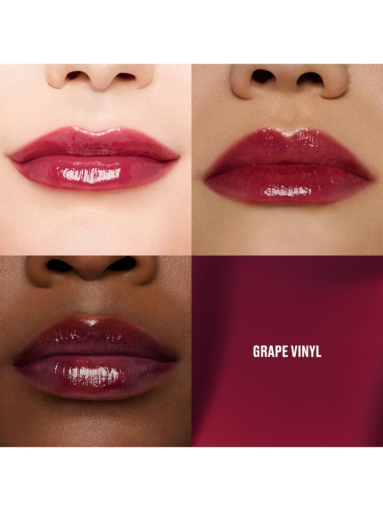 MAC Grape Vinyl Lustreglass Stainglass Lip Tint - Image 2 of 6 MAC Grape Vinyl Lustreglass Stainglass Lip Tint - Image 2 of 6