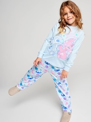 Brand Threads Blue Lilo & Stitch Pyjamas Set - Image 2 of 10