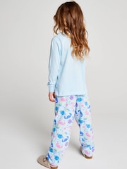 Brand Threads Blue Lilo & Stitch Pyjamas Set - Image 3 of 10