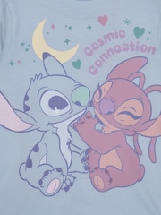 Brand Threads Blue Lilo & Stitch Pyjamas Set - Image 9 of 10