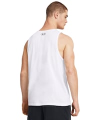 Under Armour White/Black Sportstyle Logo Vest - Image 2 of 4