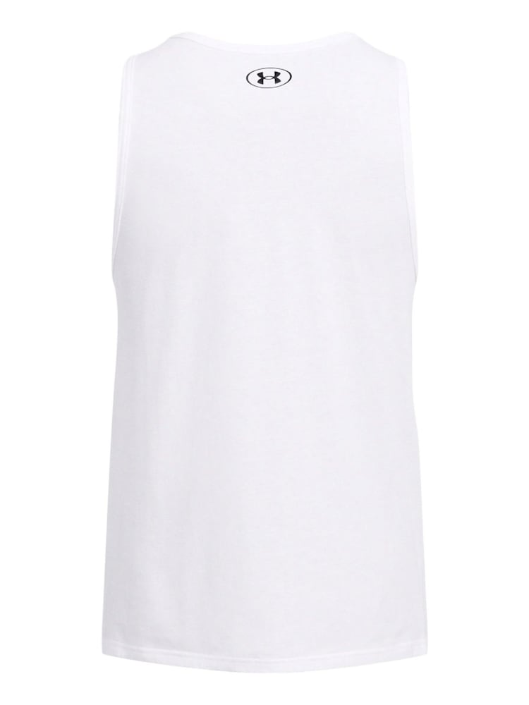 Under Armour White/Black Sportstyle Logo Vest - Image 4 of 4