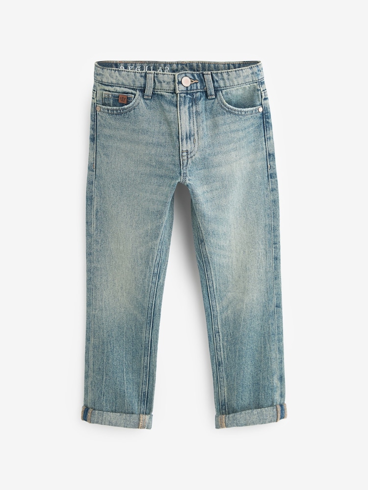 Blue Tint Regular Fit Authentic 100% Cotton Jeans (3-16yrs) - Image 1 of 3