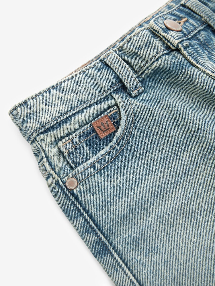 Blue Tint Regular Fit Authentic 100% Cotton Jeans (3-16yrs) - Image 3 of 3