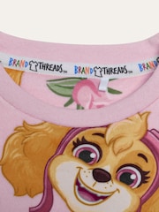 Brand Threads Pink Paw Patrol Divine Twosie Pyjamas - Image 10 of 10
