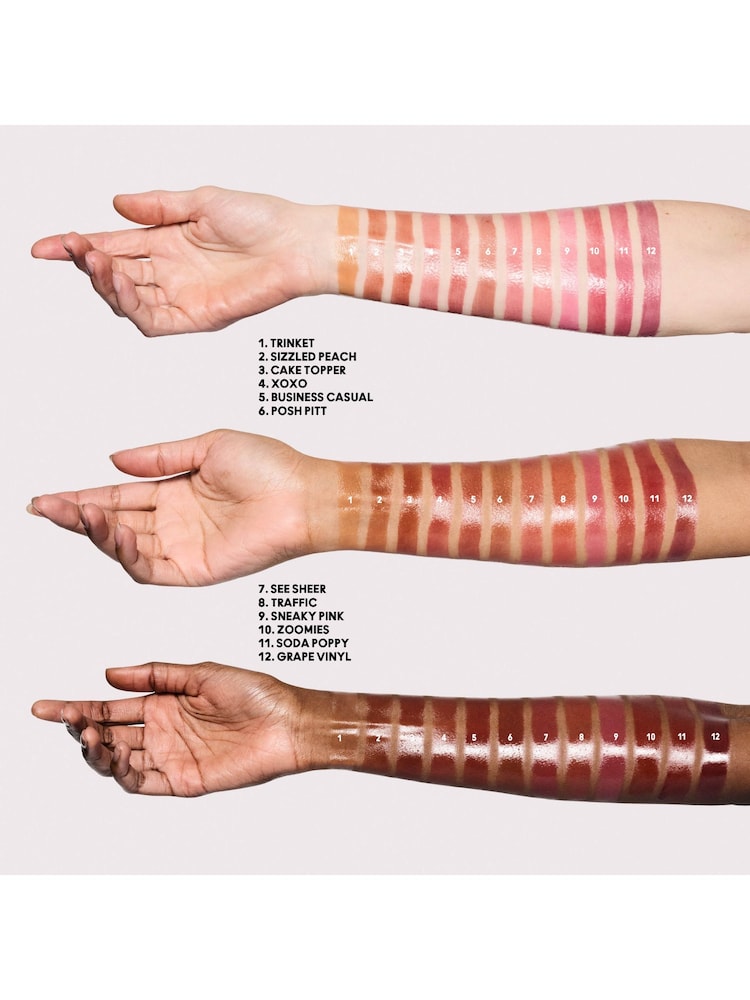 MAC Zoomies Lustreglass Stainglass Lip Tint - Image 2 of 6 MAC Zoomies Lustreglass Stainglass Lip Tint - Image 2 of 6