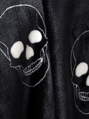 Catherine Lansfield Teddy Skulls Cosy Fleece Throw - Imagem 3 de 4