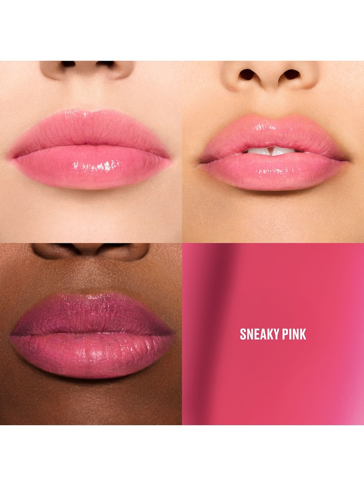MAC Sneaky Pink Lustreglass Stainglass Lip Tint - Image 2 of 6 MAC Sneaky Pink Lustreglass Stainglass Lip Tint - Image 2 of 6