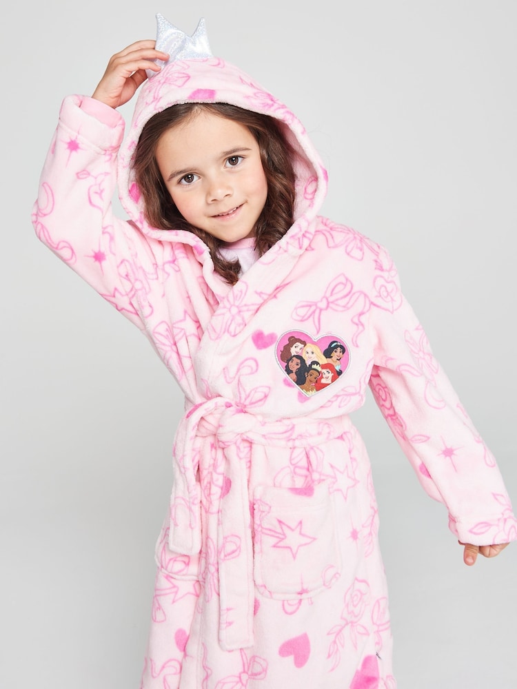 Brand Threads Princess Fleece Robe - صورة 1 من 10 Brand Threads Princess Fleece Robe - صورة 1 من 10
