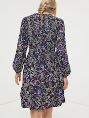 FatFace Black Annie Inspirit Floral Dress - Image 2 of 4